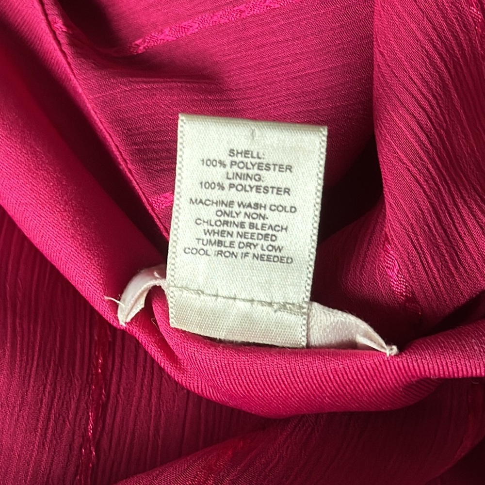 Loft Magenta Ruffle Blouse - Picture 5 of 5